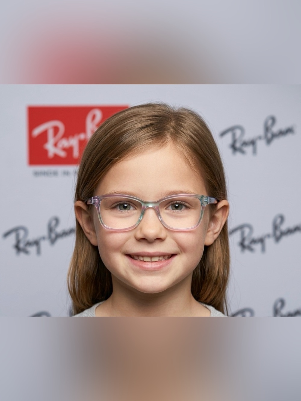 Authentic Ray-Ban Jr. girl's designer signature prescription eyeglasses frames